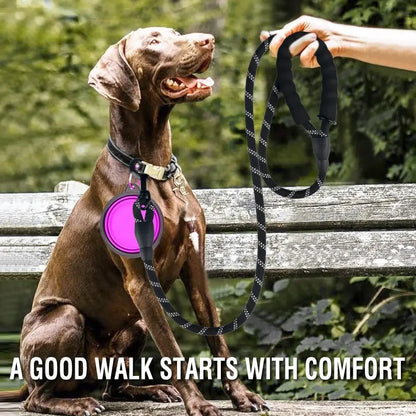 Heavy-Duty Reflective Dog Leash for Large Dogs